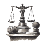 Criminal litigation icon